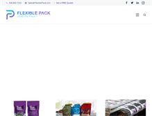 Tablet Screenshot of flexiblepack.com